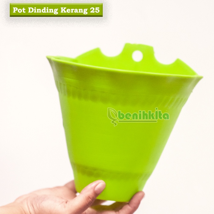 Pot Dinding Kerang 25 Warna-Warni - Lovenia