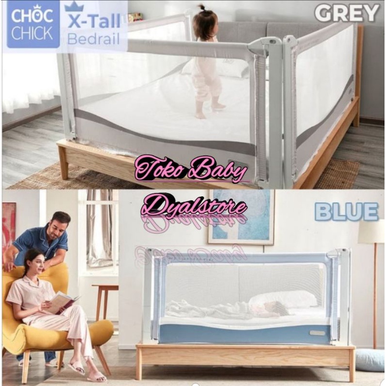 Jual Bedrail Bed Guard Rail Extra Tall Pagar Bayi Anak Pengaman Kasur ...