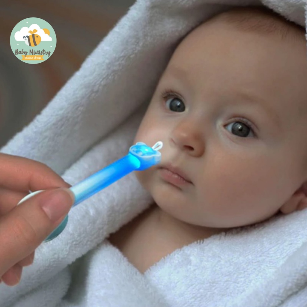 OOGIEBEAR / BOOGER TOOL  - Pembersih Hidung dan Telinga Bayi / oogie / Pembersih Telinga Bentuk / korek hidung bayi / korek telinga bayi/ BABY Ministry / babyministry / baby.ministry / x-kids better booger tool