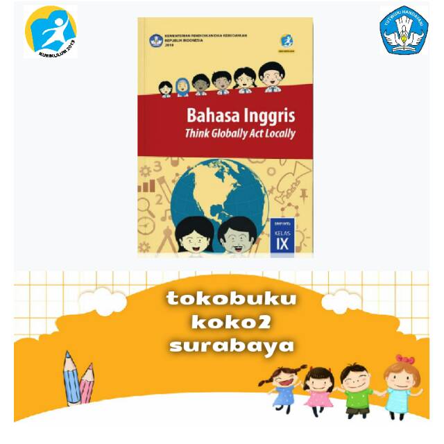 BUKU PAKET BAHASA INGGRIS SMP KELAS 9 K13 REVISI 2018
