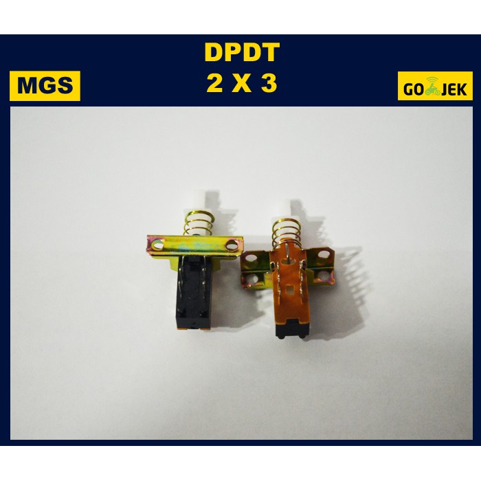 4Pcs DPDT 2 X 3 DPDT 6 PIN