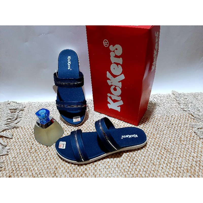 Sandal Wanita Selop Slempang dua/Sandal kikers/Sandal Terbaru 2021