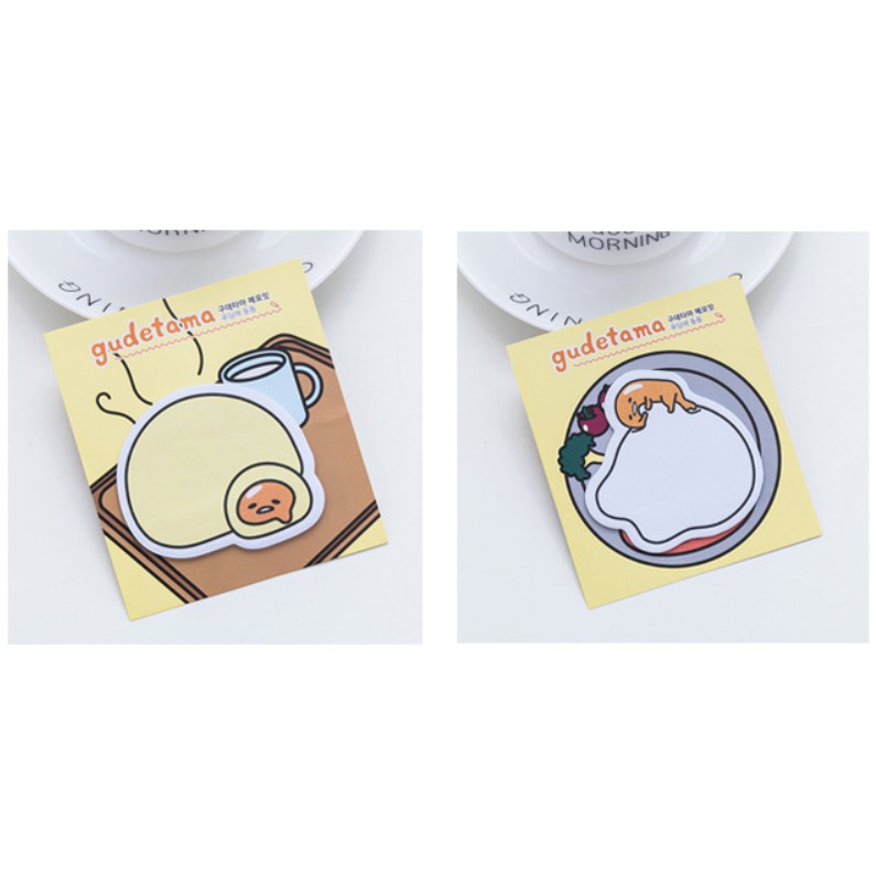 Sticky Notes / Notes Tempel Motif Gambar GUDETAMA / Sticky Notes Karakter TELUR GUDETAMA / SANRIO