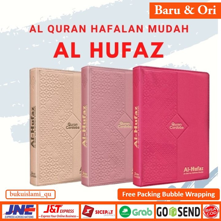Al Quran Hafalan Al Hufaz Jaket Resleting A5 15x21cm Tajwid Terjemah  100 ORI