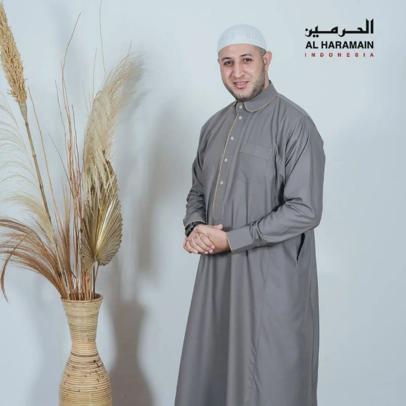 (COD) 25 Gamis Jubah Al haramain wool dewasa