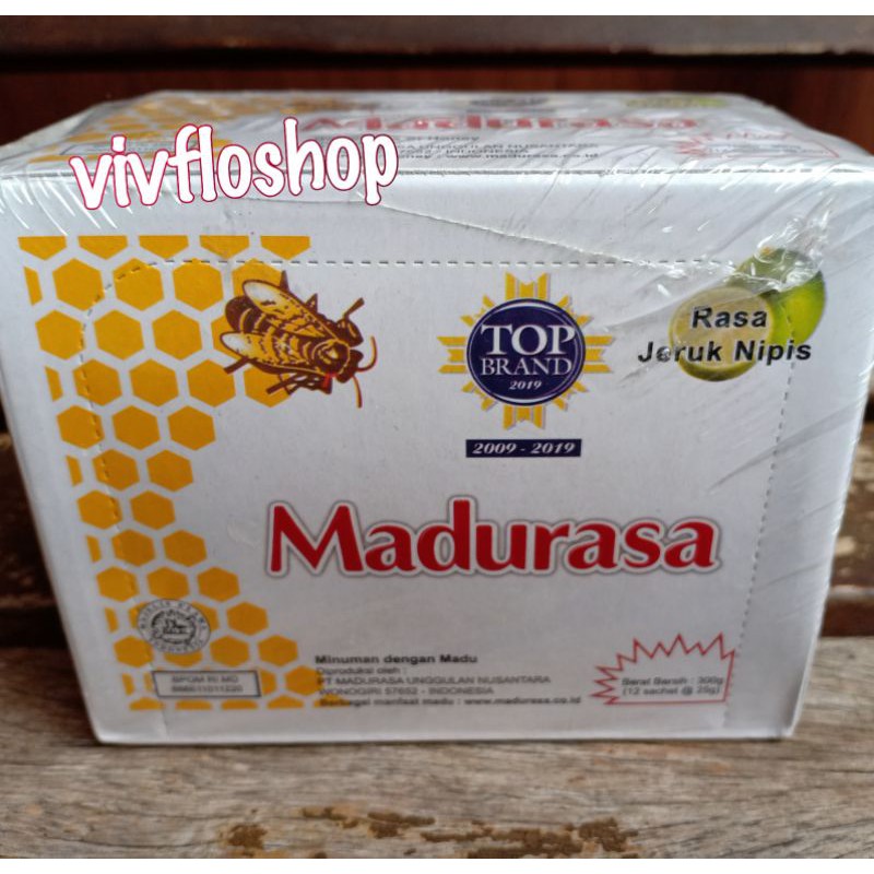 

Madu Madurasa (Kemasan Box isi 12 sachet @ 25 gram)