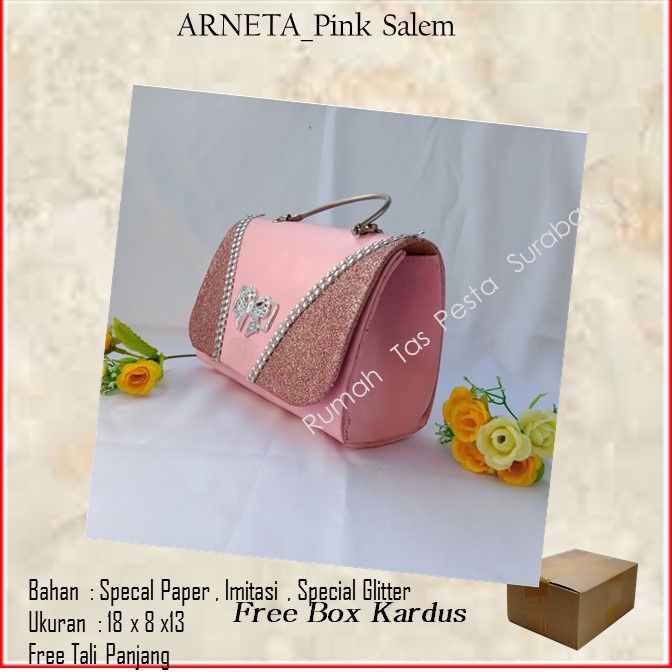 Tas Seserahan,Tas Souvenir,Tas Home Made ,ARNETA_PINK SALEM