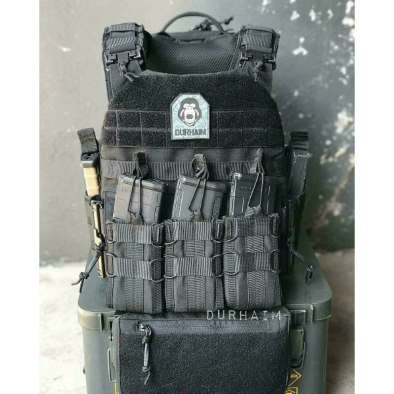 Body vest  anti peluru black viper  modular  original durhaim