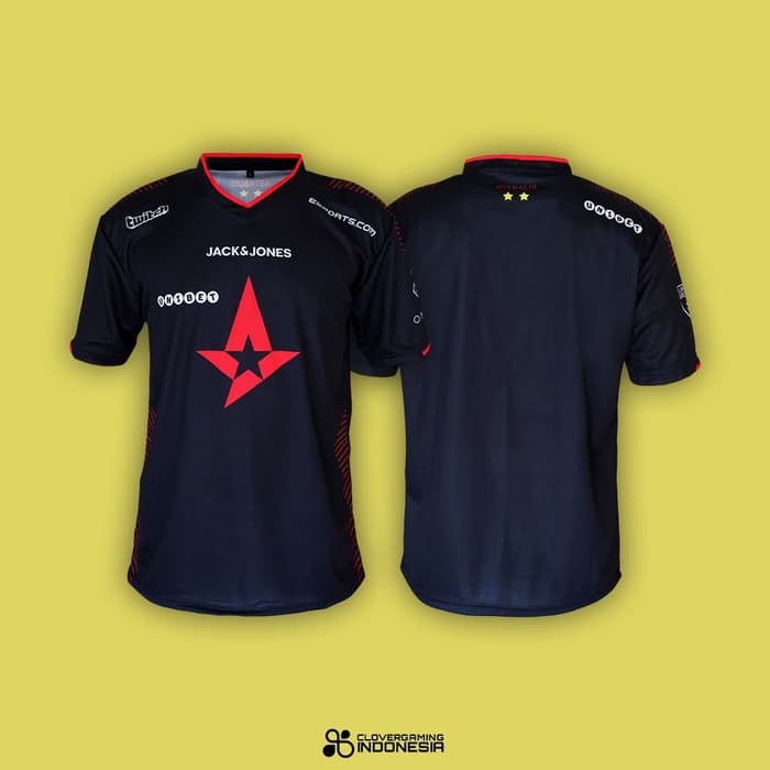 Jersey Astralis 2019 New Sponsor - Baju Team Gaming Dota