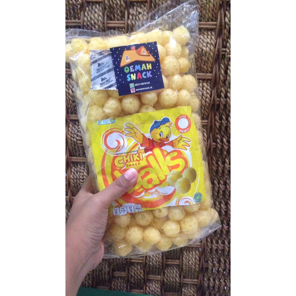 

Chiki Balls Ayam - Snack Kiloan Ori Pabrik Asli!