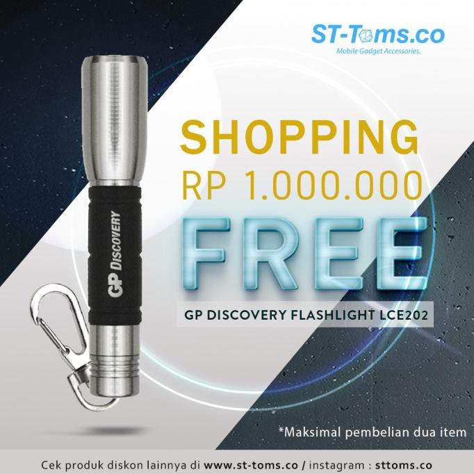 Murah | Laris | Free Gift Khusus Pembelian 1.000.000 Di St-Toms.Co