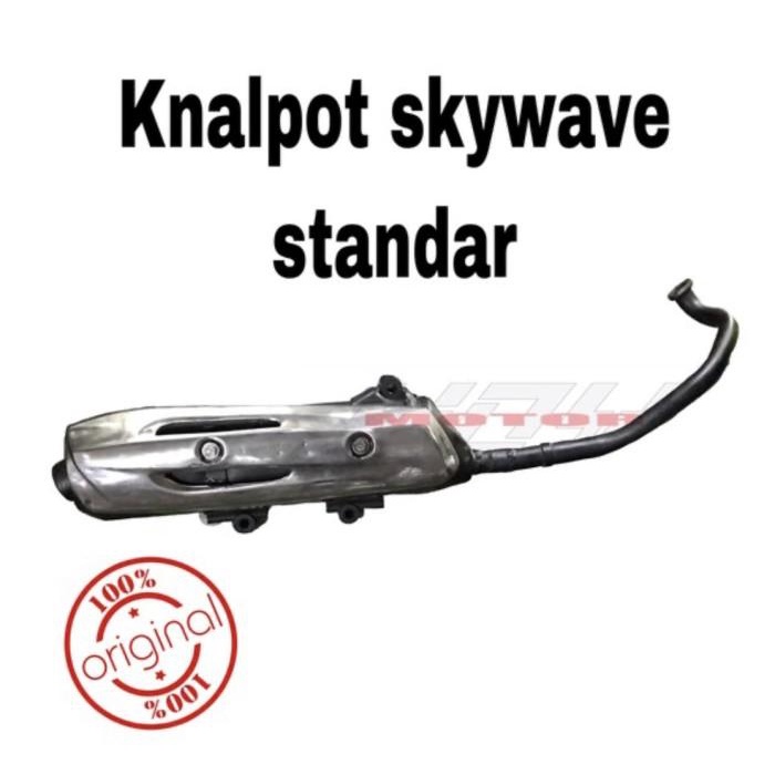 knalpot kenalpot standar suzuki skywave original ori