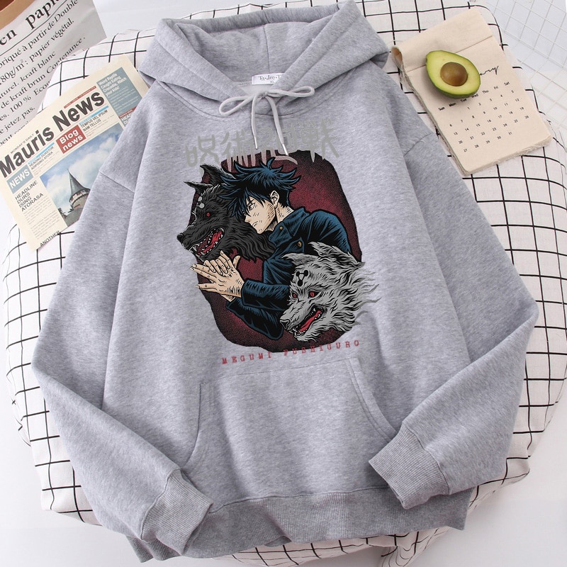 jaket itadori yuji / Hoodie itadori yuuji nendoroid jujutsu kaisen Anime