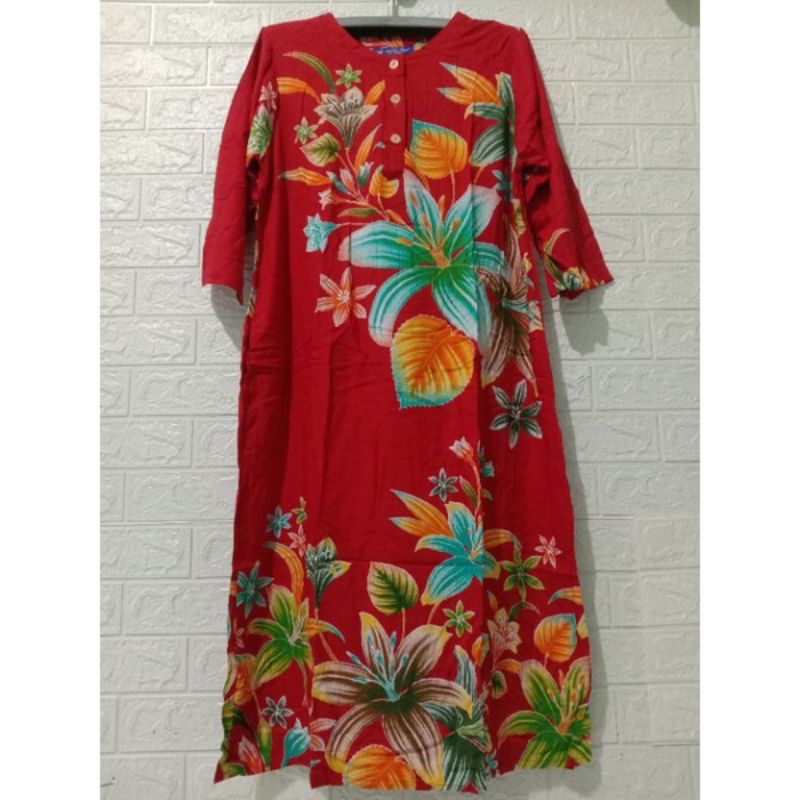 DASTER KENCANA UNGU LENGAN 7/8 LD 120 CM DASTER POLOS ORGINAL BATIKU TERLARIS GROSIR TERMURAH JAKART