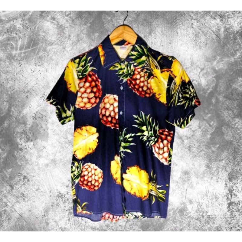 baju kemeja anhelon Hawaii pantai