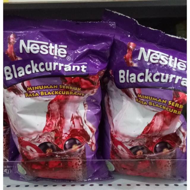 

BUBUK MINUMAN Nestle Blackcurrant 750gr