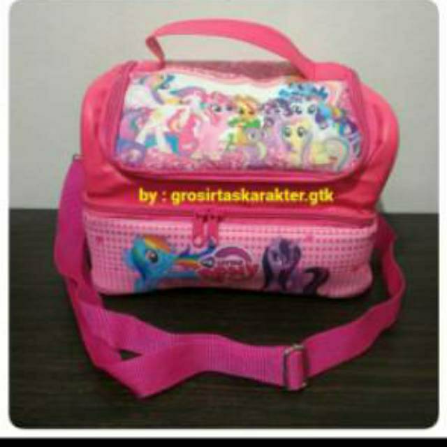 Tas Bekal Anak Karakter Unicorn JUMBO Kuda Foil Lunch Bag Tas Bekal Anak Karakter Unicorn JUMBO Kuda Foil Lunch Bag