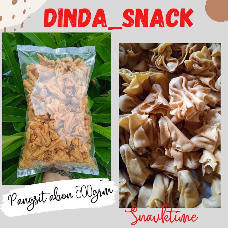 

pangsit abon || dinda snack || snack palangkaraya ||