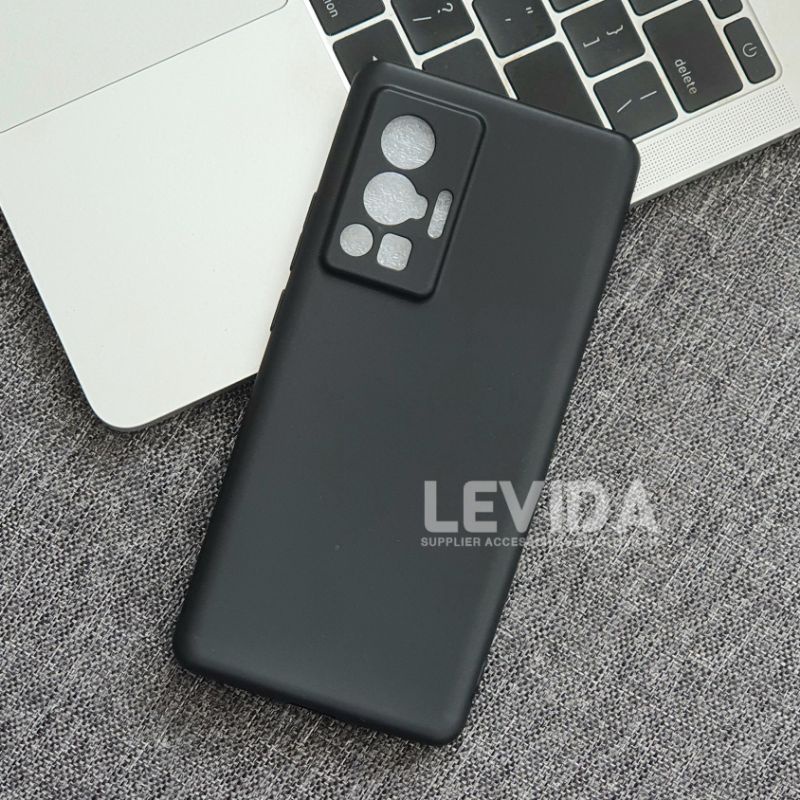 Vivo X70 Pro Macaron square BLACK/ Case Square BLACK Vivo X70 Pro