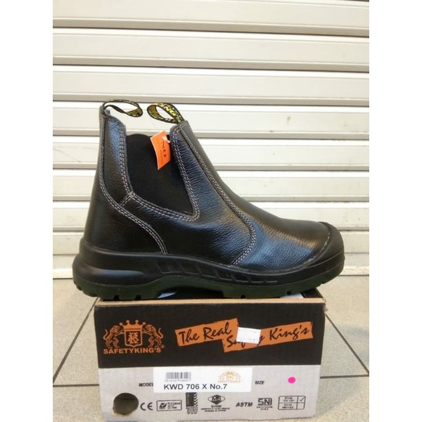 Sepatu Safety King KWD 706X Original/ Safety Shoes Kings Asli/ Sepatu Kerja Safety Pria ujung Besi