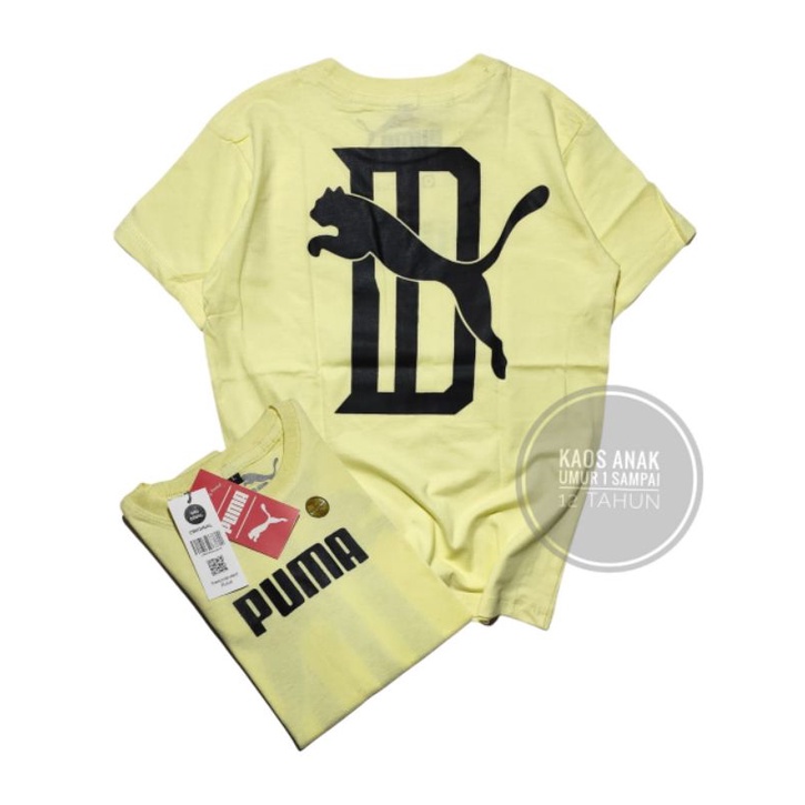 pakaian anak / kaos anak premium 1-12 tahun puma