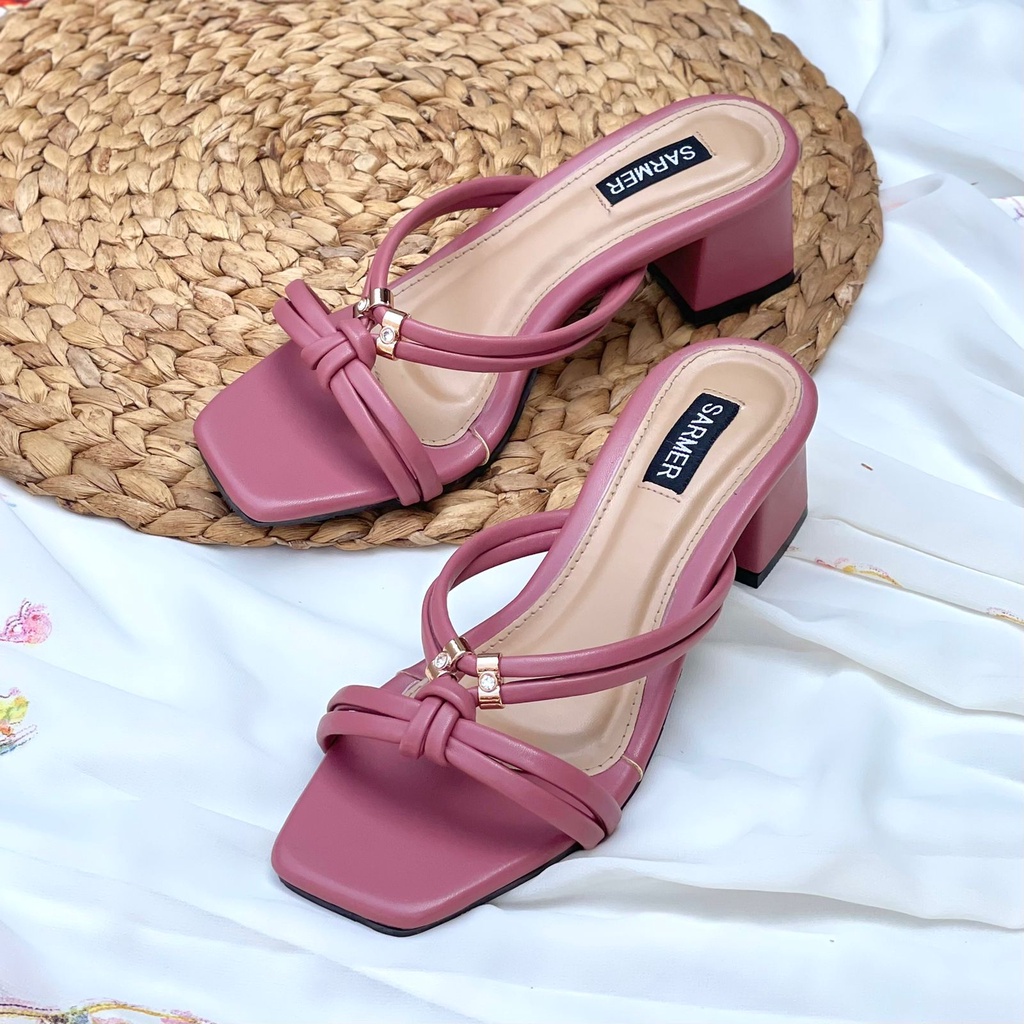 SARMER - ELVIANA HEELS CHERRY