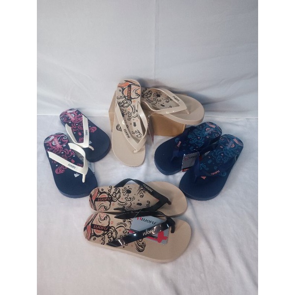 sendal jepit luofu batik F-2318 sendal terlaris