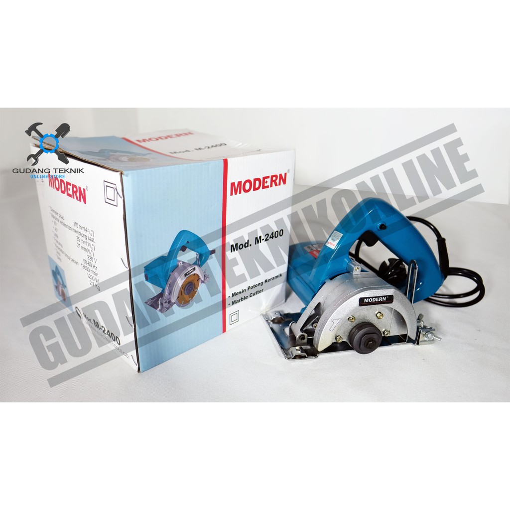 Modern M-2400 / Modern M2400 / Mesin Potong Keramik Granite Marble Cutter MODERN M 2400