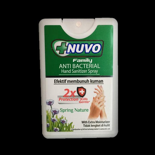 Nuvo Hand Sanitizer Spray Hijau 18ml