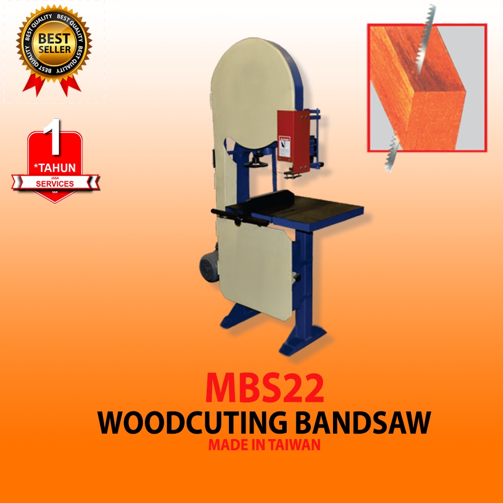 Mesin Benso Pemotong Kayu Gergaji Potong Kayu Wood Cutting Machine Bandsaw 2 HP AKS - MBS22