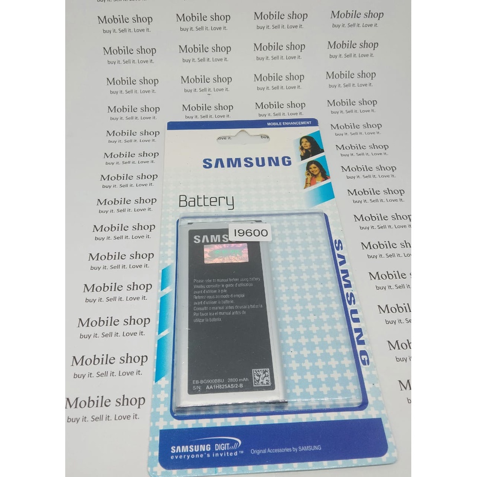 Batre batrai baterai Samsung galaxy s5 i9600 g900 original oem