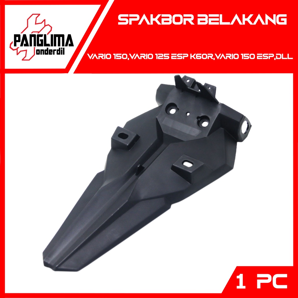 Spakboard Belakang Vario New eSP LED 125-150 K60R-K59J 2018 Spakbor-Slebor-Spak Bor-Board-Cecepet-Buntut Merk WIN