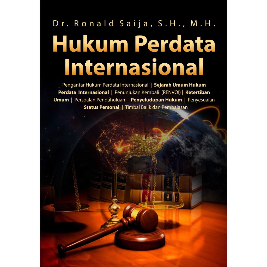 Buku Ajar Hukum Perdata Internasional - Ronald Saija