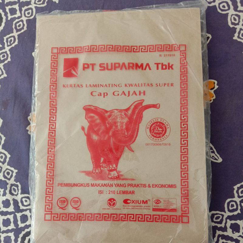 

kertas minyak/ pembungkus makanan 10 lembar