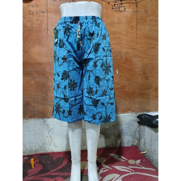 Celana Kulot Batik Dan Bunga / Pendek 7/8 Dewasa Fit to L s/d XL Bahan Katun Stretch-Motif 9
