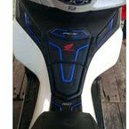 TANK PAD HONDA PCX160 STIKER KARET PCX 160 BIRU