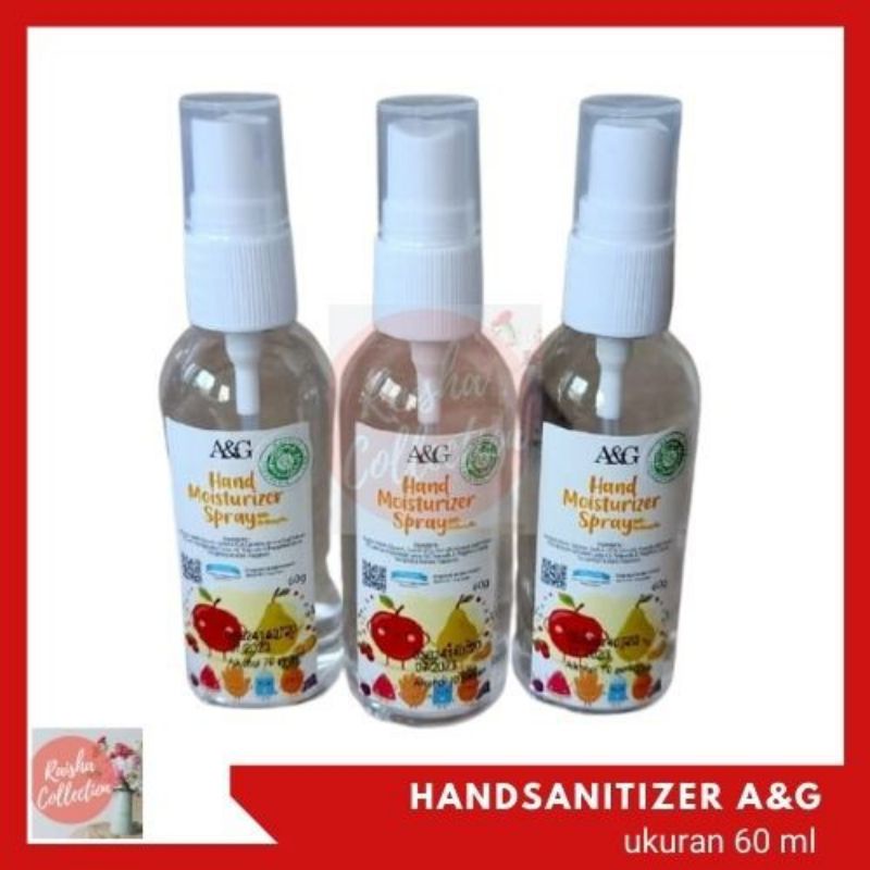 RC Hand Sanitizer A&amp;G Kemasan Spray 60 ML Dan Gel 30ML