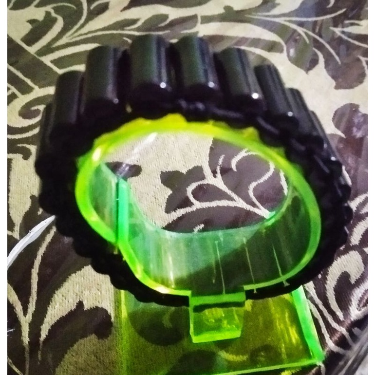 (COD)Natural gelang Black jade aceh asli nempel magnet