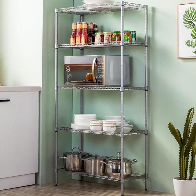 Rak Besi Serbaguna Krisbow 5 Tingkat Ariesbiostore