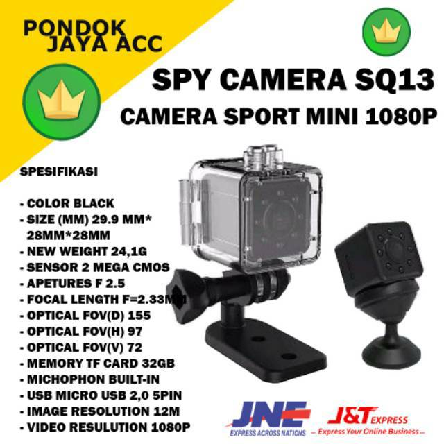 Spy Camera SQ13 hunting Wifi Action Kamera Vlog camera Youtube Camera pangintai Mini Dv FulHD1080P