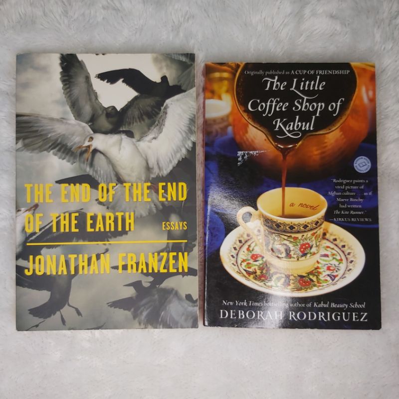 The End of The End of The Earth Essays by Jonathan Franzen Original Official The Little Coffee Shop 