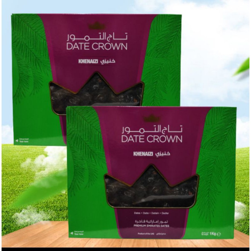 

Kurma Khenaizi DATE CROWN 1Kg