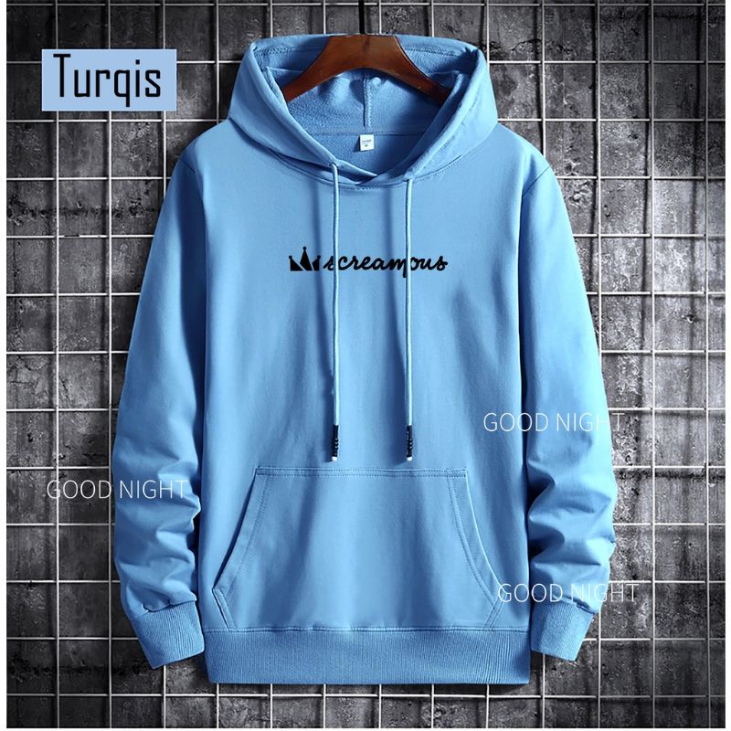 Jaket Sweater Hoodie SCREAMOUS Distro Bandung | Sweater Cowok dan Cewek