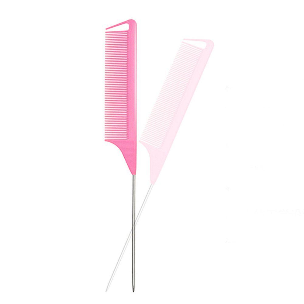 Augustina Set Styling Rambut Tarik Melalui Merah Muda Solid Elastis Profesional Hiasan Kepala French Braid Tool Aksesoris Rambut Malas Mengepang Alat Topsy Hair Tail