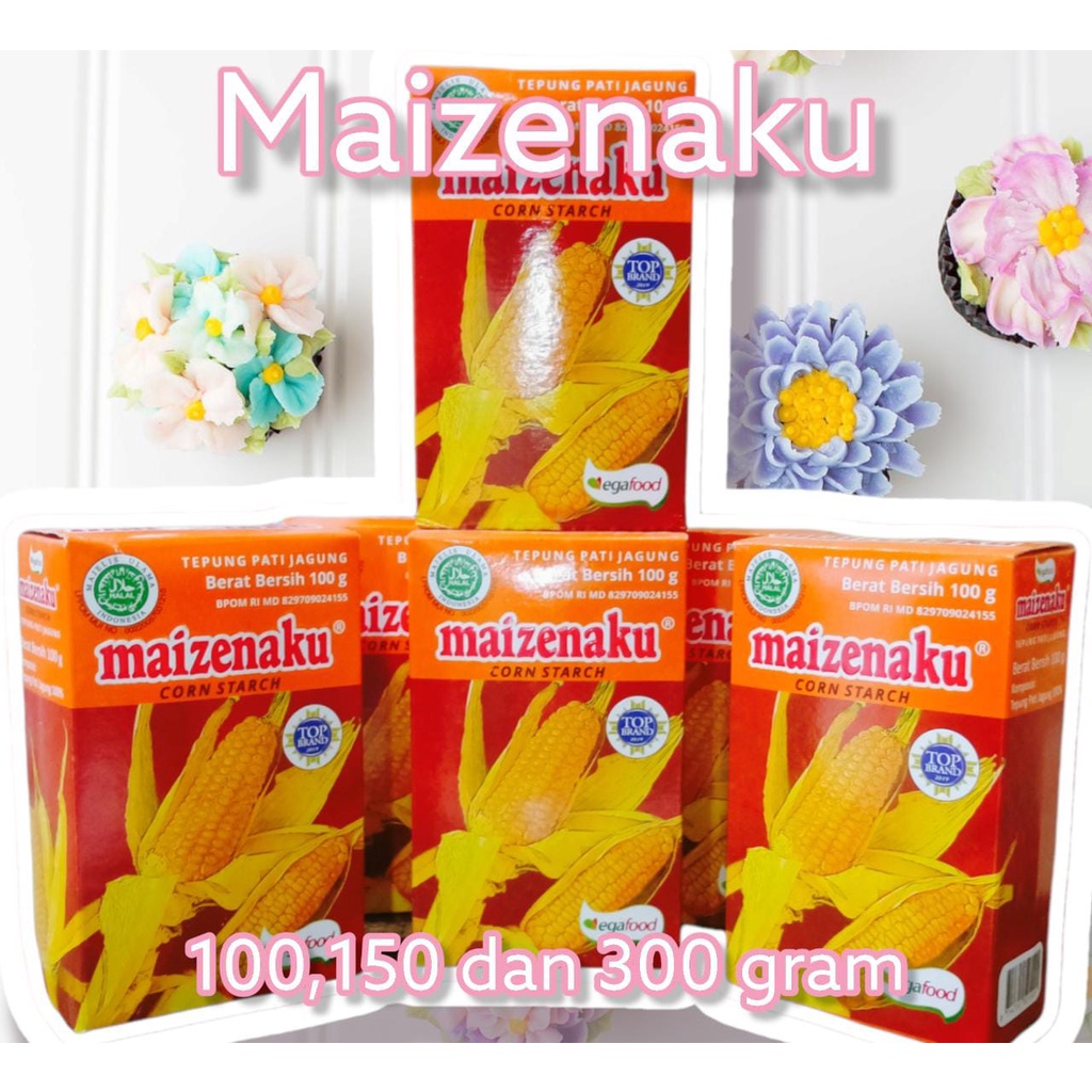 tepung meizena/ tepung meizenaku 100 gram,150 gram dan 300 gram