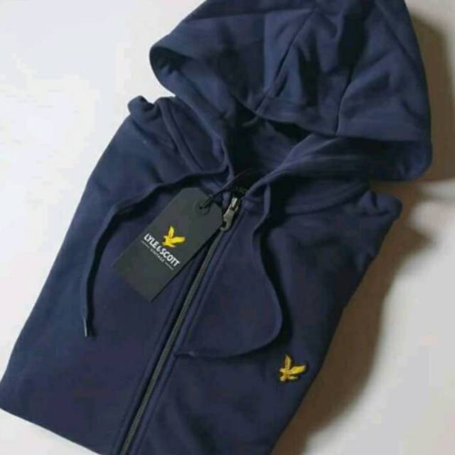 lyle and scott hoodie zip