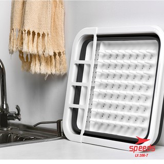 Alat Dapur Rak Piring Lipat Pengering Gelas Portable Dish Alat Dapur Rak Piring Lipat Pengering Gelas Portable Dish