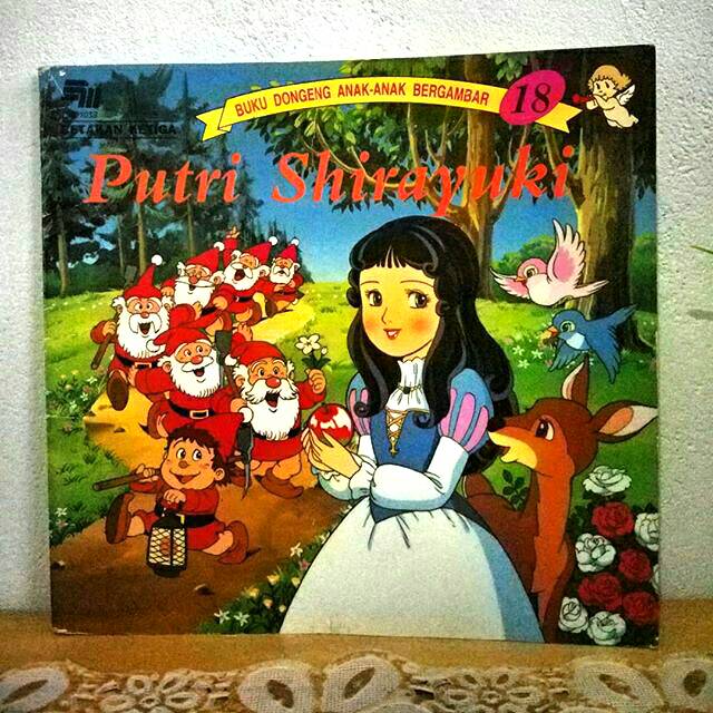 Buku dongeng anak bergambar shogo hirata-Putri Shirayuki