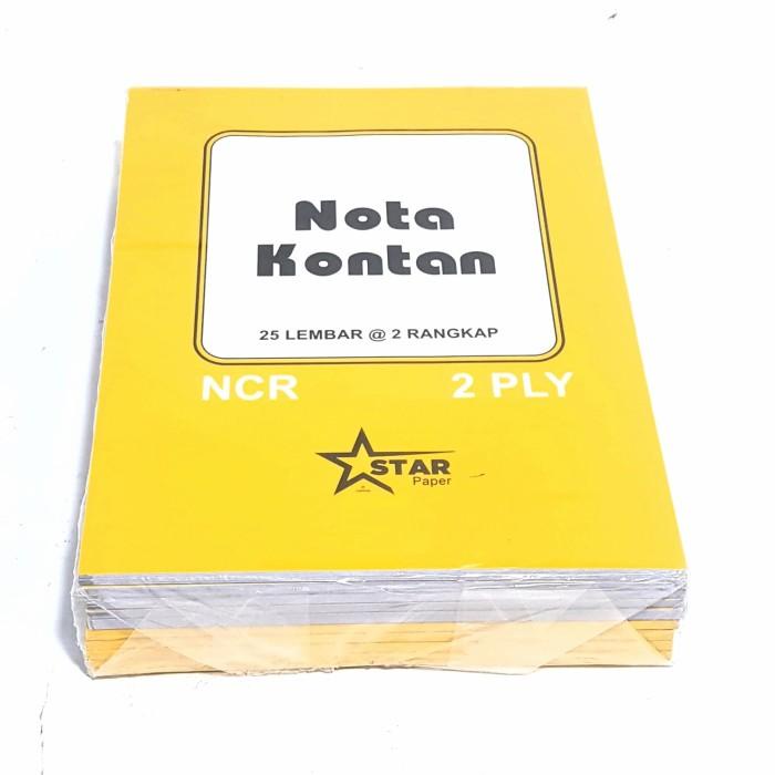 Jual Buku Tulis Harga Grosir Pcs Buku Nota Kontan Star Rangkap