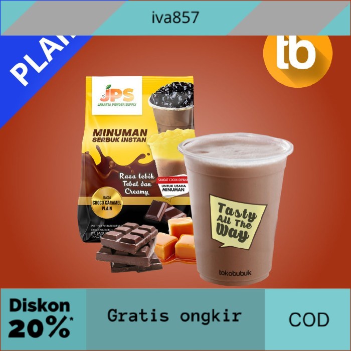 

PROMO JPS Bubuk Choco Caramel Plain (Bubuk minuman dan makanan) GRATIS ONGKIR
